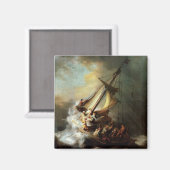 Aimant Tempête sur la mer de Galilée (Recto/Verso)