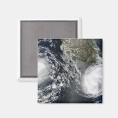 Aimant Tempêtes tropicales à Blas et Celia (Recto/Verso)