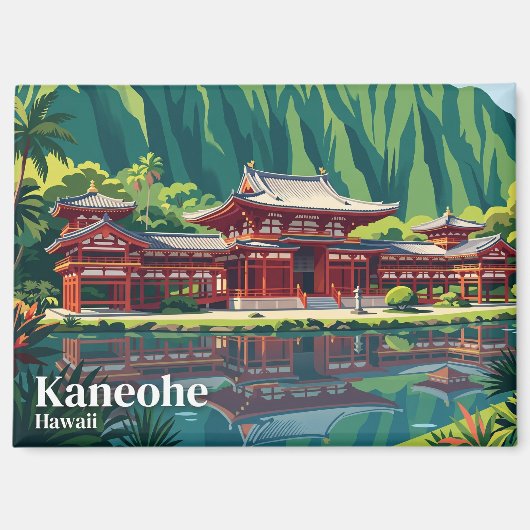 Aimant Temple Byodo-In USA (Recto)