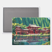 Aimant Temple Byodo-In USA (Recto/Verso)