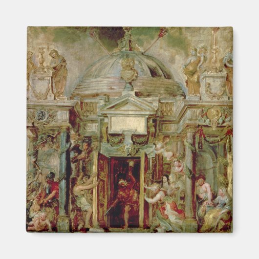 Aimant Temple de Janus, années 1630 (Devant)