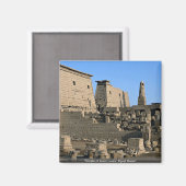 Aimant Temple de Louxor, Louxor, Désert d'Egypte (Recto/Verso)