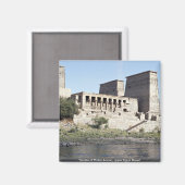 Aimant Temple de Philae Assouan, Haut Désert d'Egypte (Recto/Verso)