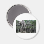 Aimant temple de ta prohm au cambodge (Recto/Verso)