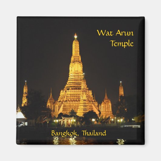Aimant Temple de Wat Arun à Bangkok (Devant)