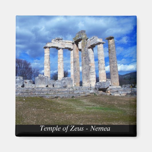 Aimant Temple de Zeus - Nemea (Devant)