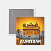 Aimant Temple d'or d'Amritsar (Recto/Verso)