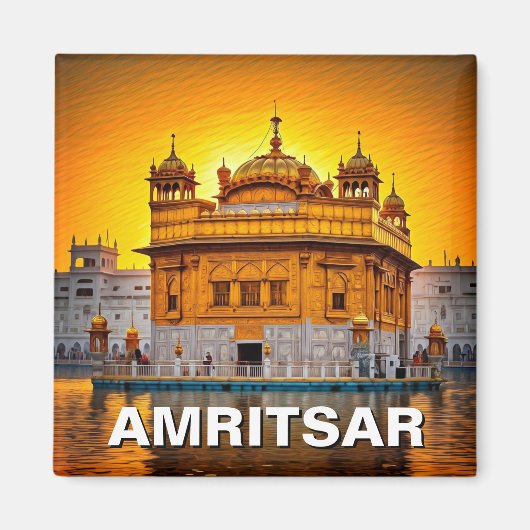 Aimant Temple d'or d'Amritsar (Devant)