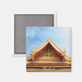Aimant Temple en Thaïlande (Recto/Verso)