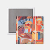 Aimant Temple Gardens (1920) par Paul Klee (Recto/Verso)