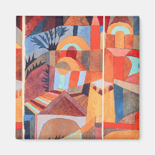 Aimant Temple Gardens (1920) par Paul Klee