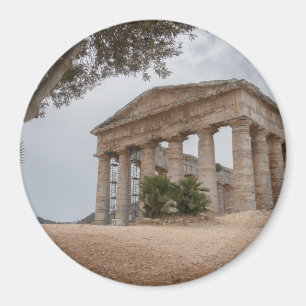Aimant Temple grec à Segesta, Sicile