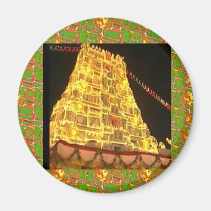 Aimant Temple Hindou TIRUPATI : Inde du Sud