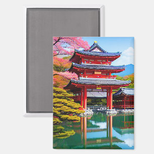 Aimant Temple japonais