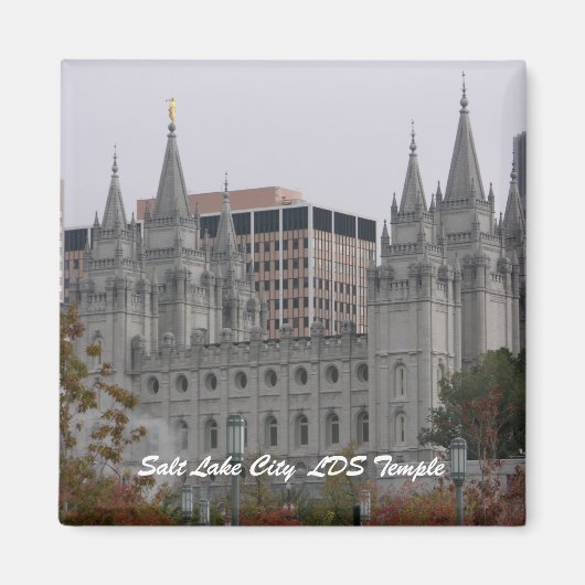 Aimant Temple LDS de Salt Lake City (Devant)