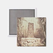 Aimant Temple maya, Honduras (Recto/Verso)