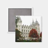 Aimant Temple mormon de Salt Lake City (Recto/Verso)