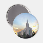 Aimant temple mormon Oquirrh Mountain Utah LDS (Recto/Verso)