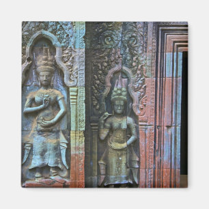 Aimant Temple Ta Prohm, province de Siem Reap, Cambodge