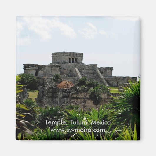 Aimant Temple, Tulum, Mexique (Devant)