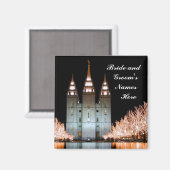 Aimant TempleMagnet SLC personnalisable (Recto/Verso)