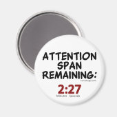 Aimant Temps D'Attention Restant : 2:27 Minutes (Recto/Verso)