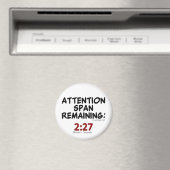 Aimant Temps D'Attention Restant : 2:27 Minutes (In Situ (Lave-vaisselle))