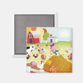 Aimant Temps de comptage - Ferme (Recto/Verso)