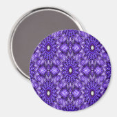 Aimant Temps de fête violet... (Recto/Verso)