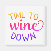 Aimant temps de vin (Devant)