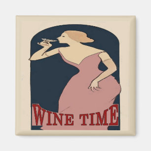 Aimant Temps de vin,