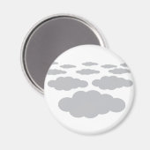 Aimant temps gris (Recto/Verso)