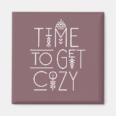 Aimant Temps moderne pour obtenir un design confortable (Devant)