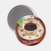 Aimant Temps pour la conception de thé (Recto/Verso)