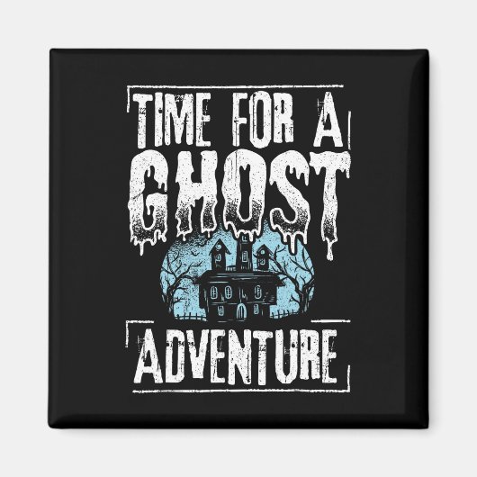 Aimant Temps Pour Une Aventure Fantôme - Halloween Éffray (Devant)