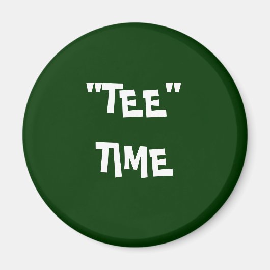 AIMANT TEMPS "TEE" (Devant)