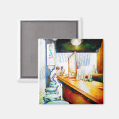 Aimant tendance, Fille de Paul, classique, chic, classe,  (Recto/Verso)