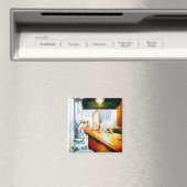 Aimant tendance, Fille de Paul, classique, chic, classe,  (In Situ (Lave-vaisselle))