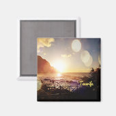 Aimant Tenerife, Lumières du soir (Recto/Verso)