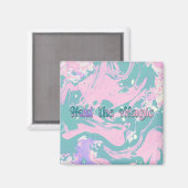 Aimant Tenez la magie (Recto/Verso)