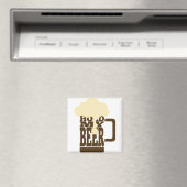 Aimant Tenez ma bière (In Situ (Lave-vaisselle))