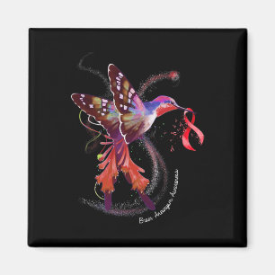 Aimant Tenir en Bourgogne Ribbon Cerveau Aneurysme Sensib