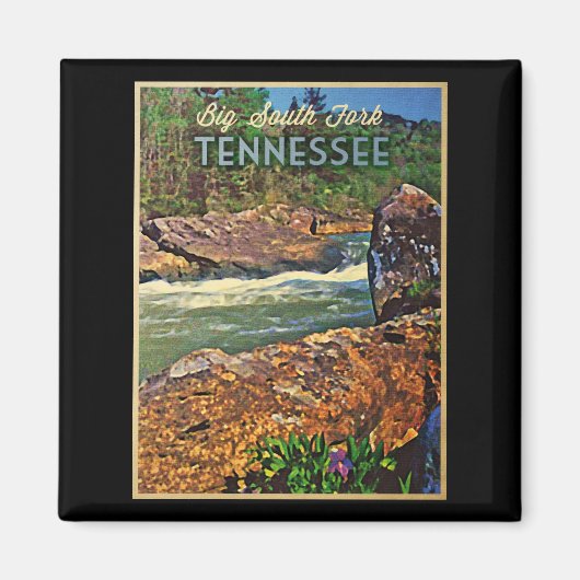 Aimant Tennessee Big South Fork (Devant)