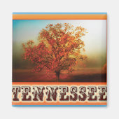 Aimant Tennessee Fall Tree Scene (Devant)