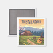 Aimant Tennessee vintage (Recto/Verso)