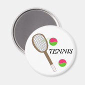 Aimant Tennis (Recto/Verso)