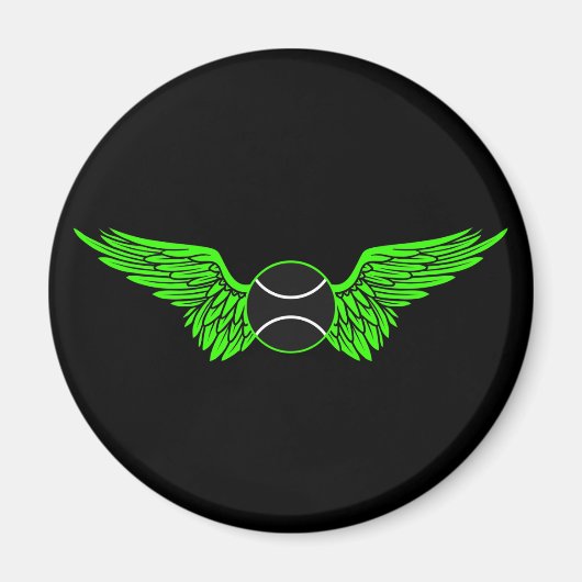 Aimant tennis. aile. (Devant)
