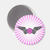 Aimant tennis. aile. (Recto/Verso)