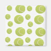 Aimant tennis balls pattern (Devant)