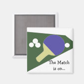 Aimant Tennis de table (Recto/Verso)